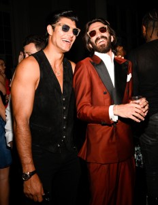Luca and Leonardo Del Vecchio at Richie Akiva's 10th Annual "The After" Met Gala After Party held at Casa Cipriani on May 6, 2024 in New York, New York.