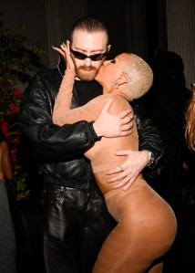 Guram Gvasalia and Doja Cat at Richie Akiva's 10th Annual "The After" Met Gala After Party held at Casa Cipriani on May 6, 2024 in New York, New York.