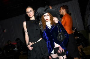 Ella Emhoff and guest at SSENSE Met Gala Party for Jean Paul Gaultier x Shayne Oliver Group held at Sapphire  on May 6, 2024 in New York, New York.