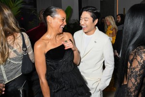 Erica Reid and Andrew Quan at Usher's Secret Garden Met Gala After Party held at The Times Square Edition
