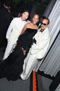 Andrew Quan, Erica Reid and Willy Chavarria at Usher's Secret Garden Met Gala After Party held at The Times Square Edition