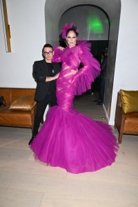 Christian Siriano and Coco Rocha at Usher's Secret Garden Met Gala After Party held at The Times Square Edition