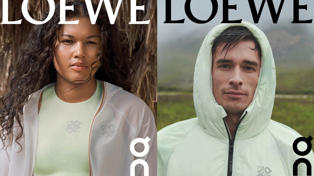 See photos of the Loewe x On capsule collection. 
