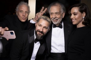 Abel Ferrara, Shia LaBeouf, Francis Ford Coppola and Aubrey Plaza