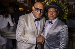 Laurence Fishburne and Giancarlo Esposito