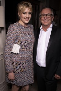 Greta Gerwig and Bruno Pavlovsky