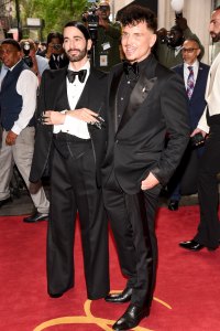 Marc Jacobs and Charly Defrancesco at The Carlyle Hotel before the 2024 Met Gala
