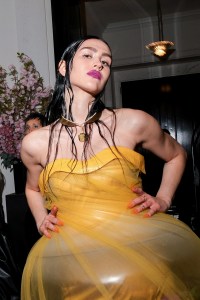 Amelia Gray at The Carlyle Hotel before the 2024 Met Gala