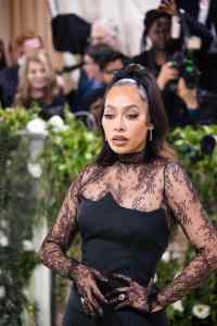 La La Anthony at the 2024 Met Gala: "Sleeping Beauties: Reawakening Fashion" held at The Metropolitan Museum of Art on May 6, 2024 in New York City.