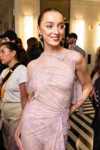 Phoebe Dynevor at The Mark Hotel before the 2024 Met Gala