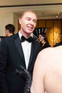 Stuart Vevers at The Mark Hotel before the 2024 Met Gala