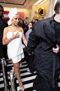 Doja Cat at The Mark Hotel before the 2024 Met Gala