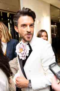 Jonathan Bailey at The Mark Hotel before the 2024 Met Gala