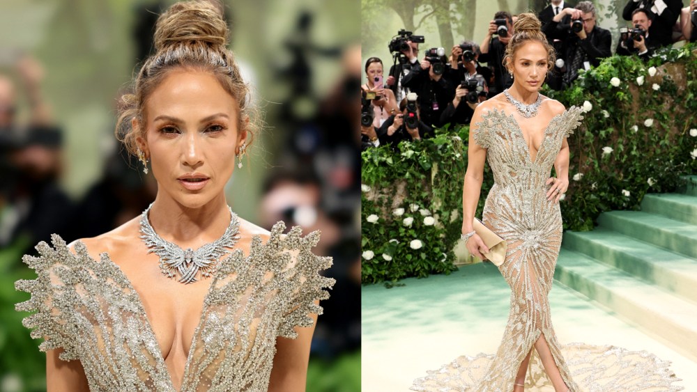 Jennifer Lopez at the 2024 Met Gala on May 6 in New York City.