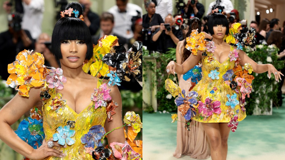 Nicki Minaj at the 2024 Met Gala: "Sleeping Beauties: Reawakening Fashion" at the Metropolitan Museum of Art on May 6 in New York City.