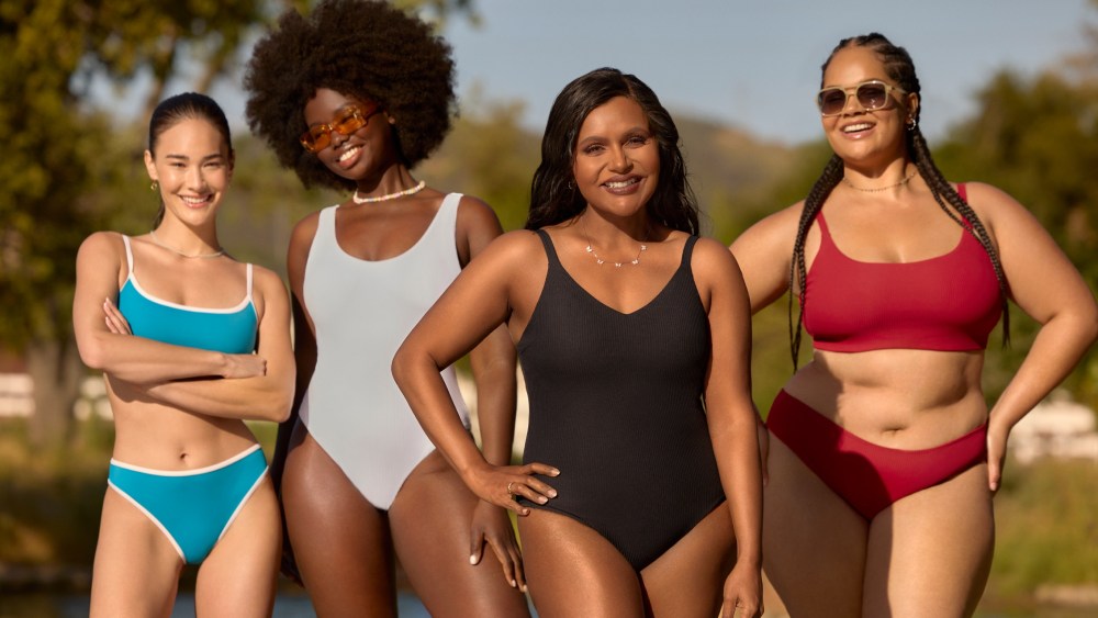 mindy kaling, andie swim, swimsuits, swimwear, bikinis, bathingsuit
