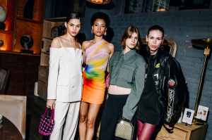 Hiandra Martinez, Lineisy Montero, Merel Roggeveen and Amara Giselle