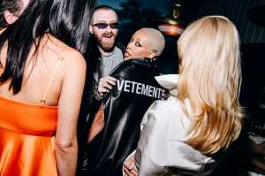 Guram Gvasalia, Doja Cat and Pamela Anderson