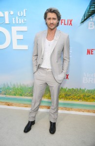 Chad Michael Murray at the Los Angeles special screening of "Mother of the Bride" held at the Bay Theater on May 8, 2024 in Los Angeles, California.
