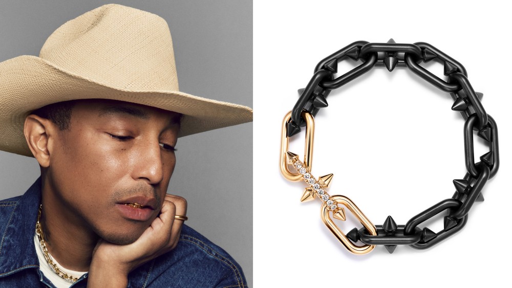 Pharrell x Tiffany & Co. Titan' Collection, tiffany and co, pharrell, trident, titan collection