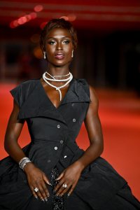 Jodie Turner-Smith in Bulgari  at the 2023 Academy Museum Gala held at the Academy Museum of Motion Pictures on December 3, 2023 in Los Angeles, California.