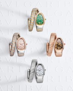 The Bulgari Tadao Ando x Serpenti collection.