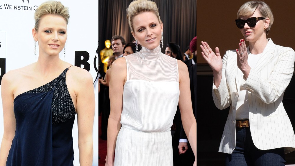 princess charlene of monaco, style, royal fashion, dresses, clothes, before and after