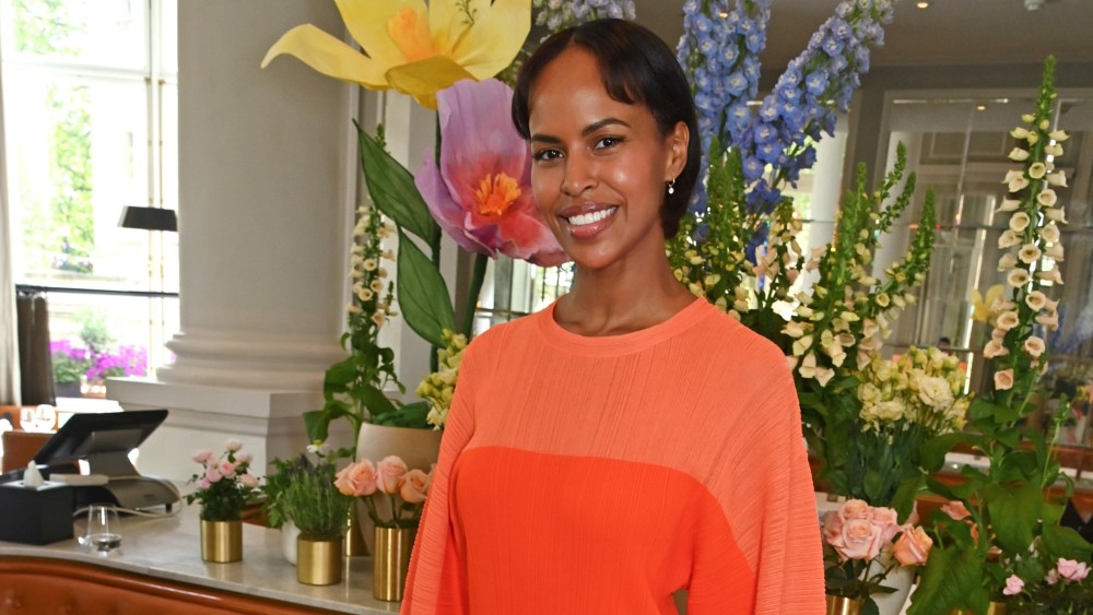 sabrina elba, Sabrina Elba attends a lunch hosted by Corinthia London on May 10.