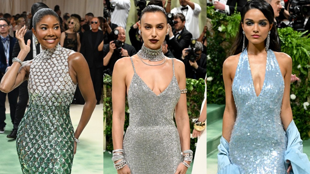 Gabrielle Union, Irina Shayk, Rachel Zegler at the 2024 Met Gala on May 6.