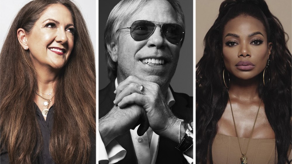 Artemis Patrick, Tommy Hilfiger and Tai Beauchamp.