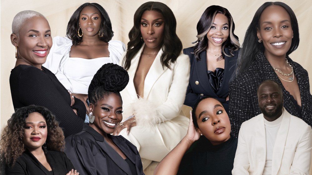 Clockwise from left: Alisa Carmichael, Diarrha N'Diaye-Mbaye, Jackie Aina, Kendra Bracken-Ferguson, Nyakio Grieco, Denis Asamoah, Devin McGhee Kirkland, Danessa Myricks and Camille Bell.