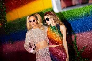 Paris Hilton and Stacey Bendet