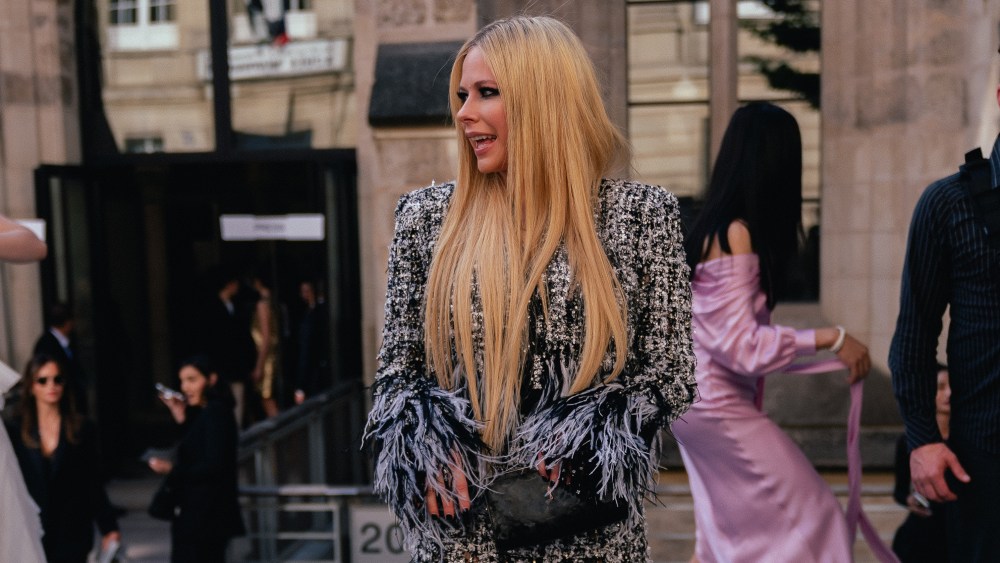 Avril Lavigne at Paris Couture Week