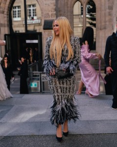 Avril Lavigne at Paris Couture Week