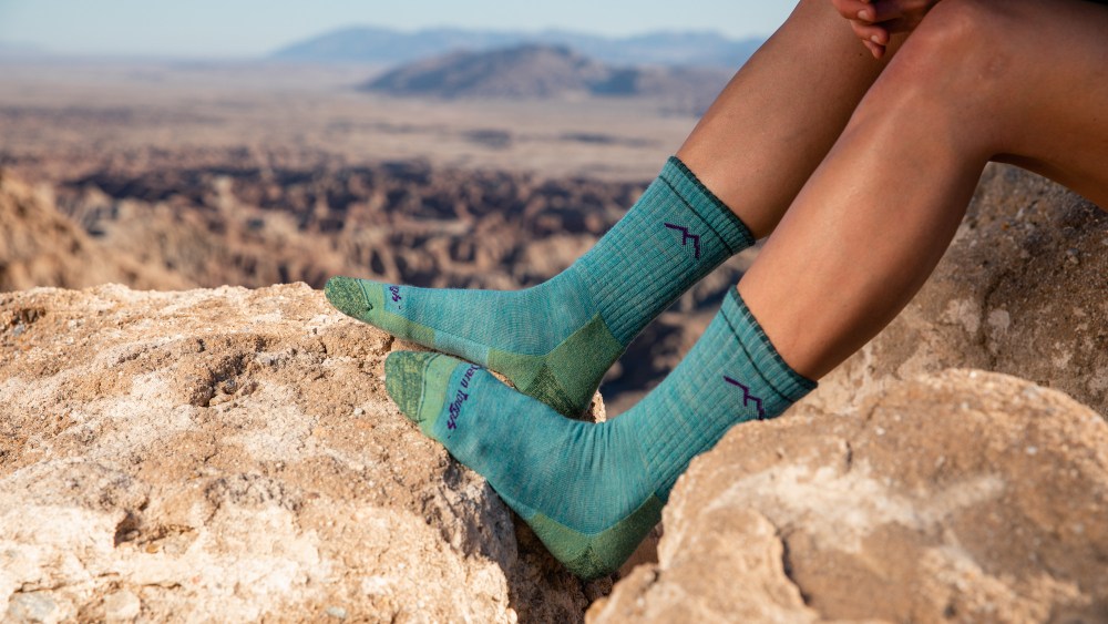 A hiking sock from Darn Tough.