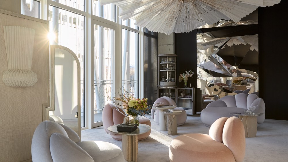 Le Petit Salon at Le19M designed by Aline Asmar d'Amman