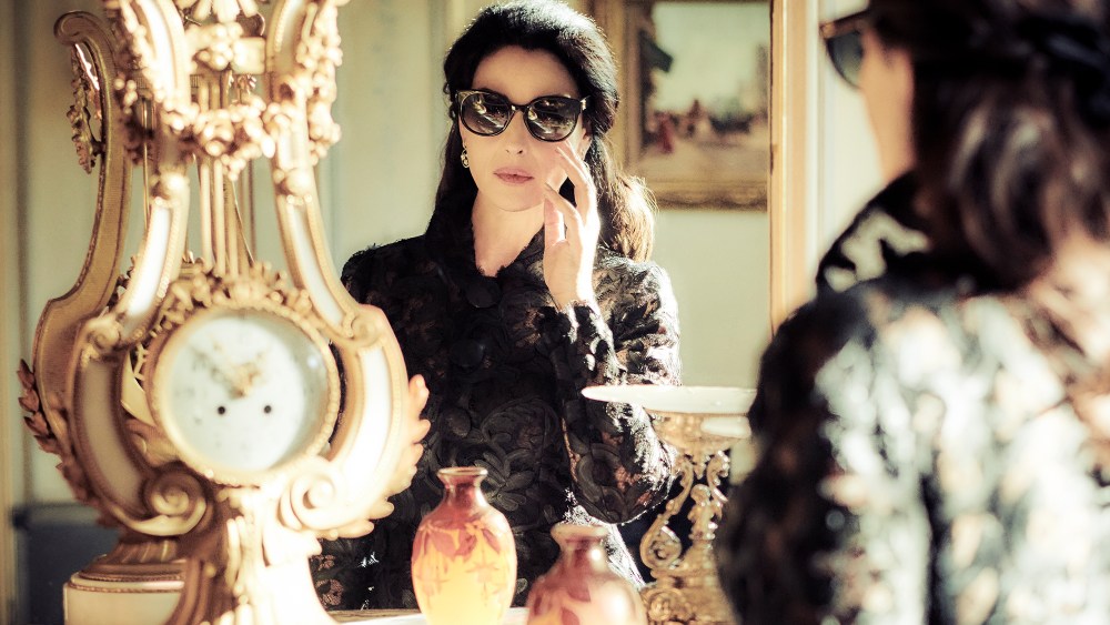 Monica Bellucci in the documentary "Maria Callas: Letters and Memoirs."