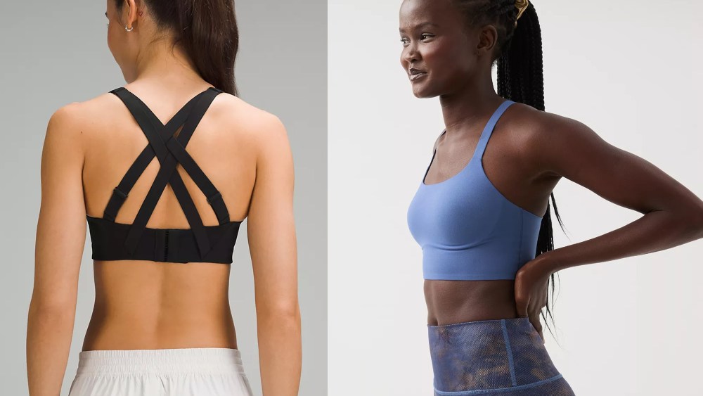 two women wearing some of the best high-impact sports bras