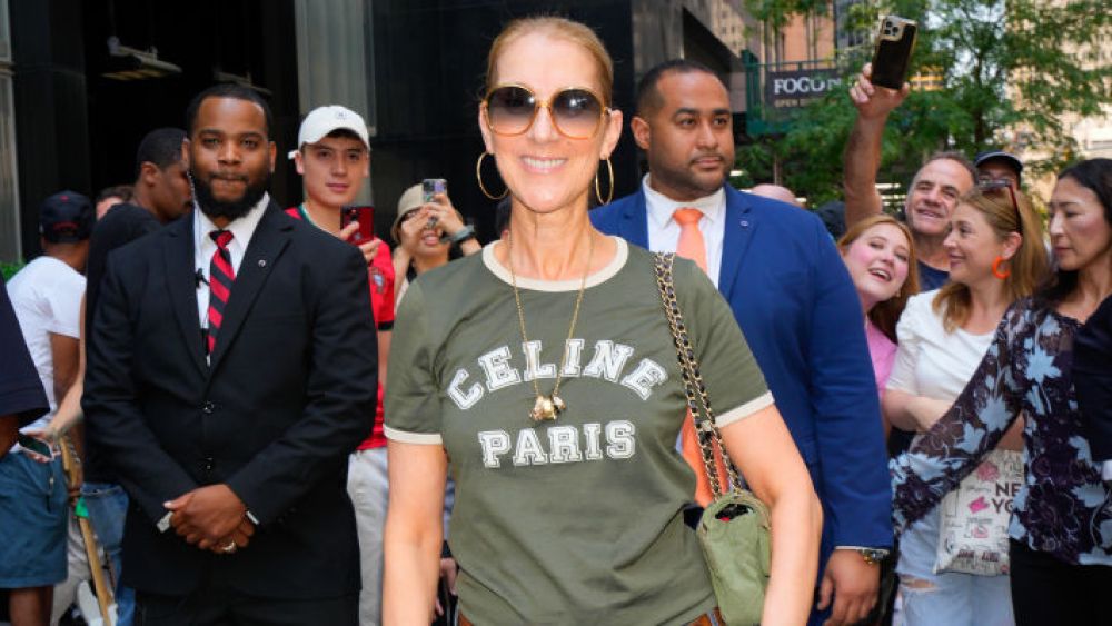 NEW YORK, NEW YORK - JUNE 18: Celine Dion is seen on June 18, 2024 in New York City. (Photo by Gotham/GC Images)