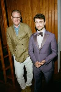 Daniel Radcliffe and designer Todd Synder