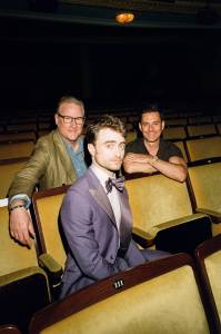 Daniel Radcliffe dressed for the Tony's with designer Todd Synder and stylist Sam Spector.