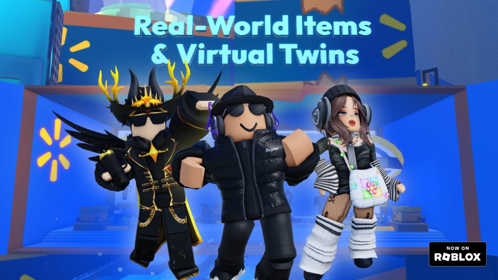 Walmart Roblox shopping e-commerce virtual retail phygital