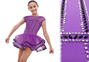 Barrel and round beads are placed individually for a rich look and maximum comfort.