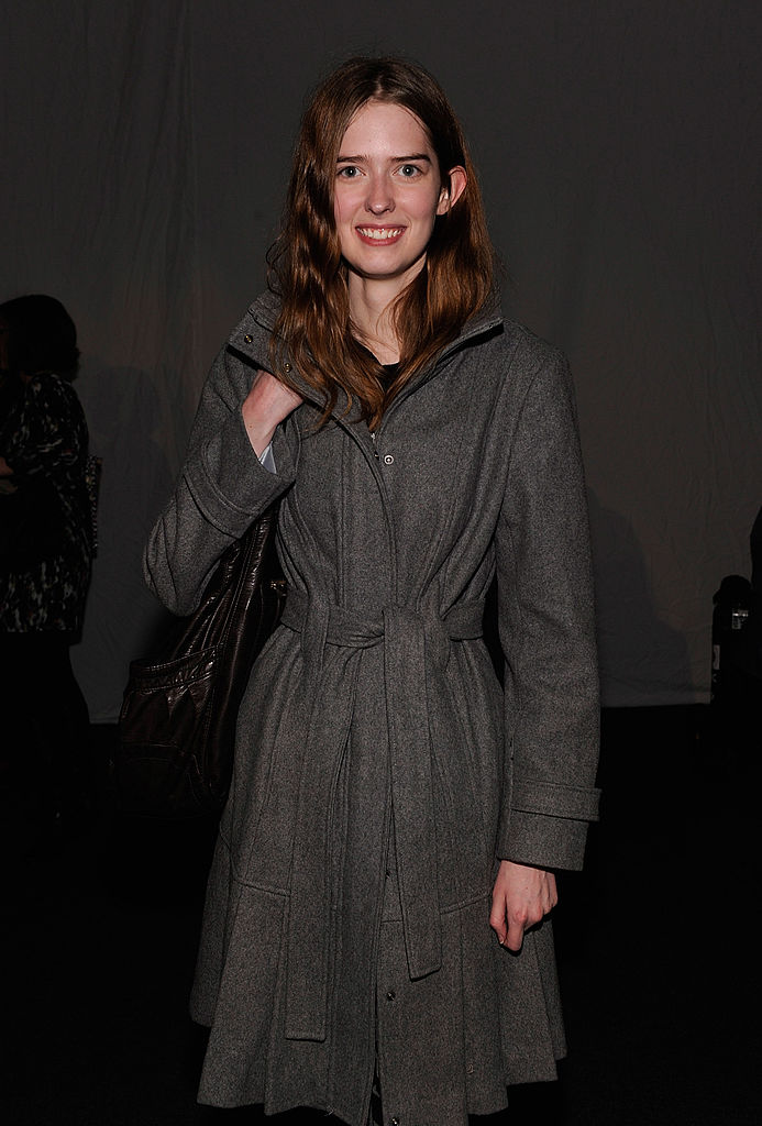 Model Ann Ward attends the L.A.M.B. Fall 2011 fashion show during Mercedes-Benz Fashion Week at The Theatre at Lincoln Center on February 17, 2011 in New York City. *** Local Caption ***
