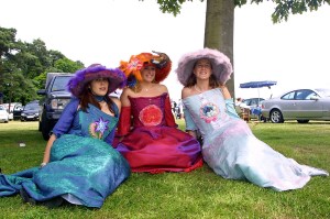 Racegoers at Ascot for the first day of The Royal Meeting.