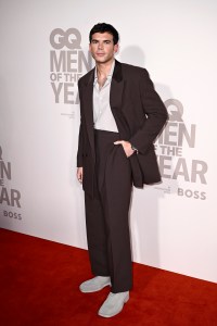 LONDON, ENGLAND - NOVEMBER 15: Luke Newton arrives at the GQ Men Of The Year Awards 2023 at The Royal Opera House on November 15, 2023 in London, England. (Photo by Gareth Cattermole/Getty Images)