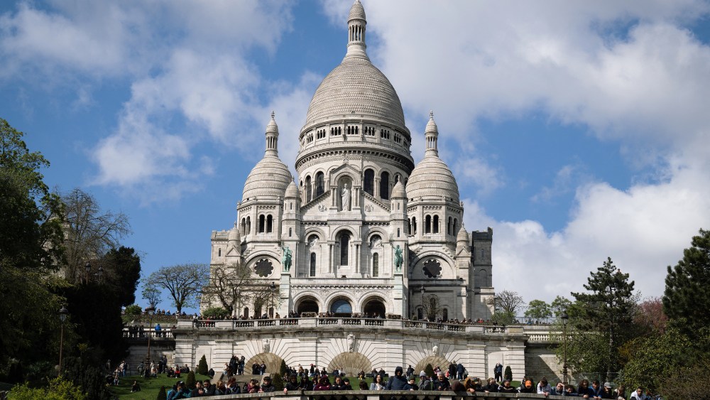 The Basilica of Sacre Coeur de Montmartre