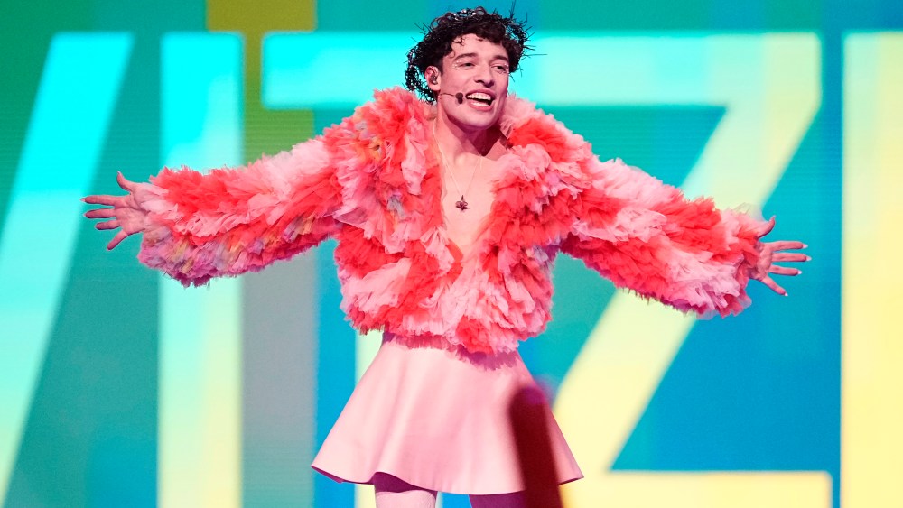 Nemo from Switzerland, winner of the Eurovision Song Contest.