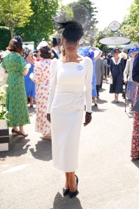 Singer Katherine Jenkins during day three of Royal Ascot at Ascot Racecourse, Berkshire. Picture date: Thursday June 20, 2024. (Photo by Jonathan Brady/PA Images via Getty Images)