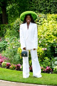 ASCOT, ENGLAND - JUNE 19: Nana Acheampong attends the 2nd day of Royal Ascot at Ascot Racecourse on June 19, 2024 in Ascot, England. (Photo by Kirstin Sinclair/Getty Images for Ascot Racecourse)